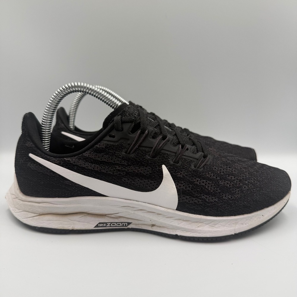 Nike Air Zoom Pegasus‎ 36 Womens Size 7.5 Running Shoes AQ2210-004 Black White